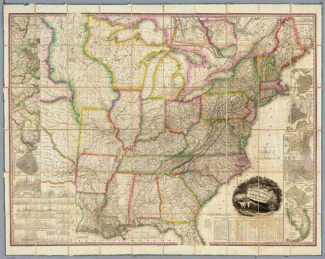 United States Of America David Rumsey Historical Map Collection