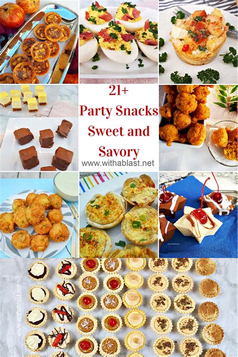 21 Party Snacks Sweet And Savory