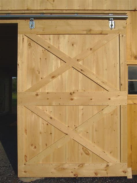 Plywood Barn Door