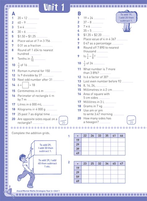 This is a comprehensivedfdsffs collection of free printable math worksheets for grade 1, organized by topics such as addition, subtraction, place value, . Excel Basic Skills - Mental Maths Strategies: Year 6 ...