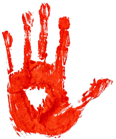 Bloody Hand Png Image Pngpix
