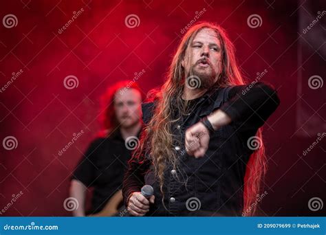 Leaves Eyes At Festival Rock Heart 2019 Editorial Stock Image Image