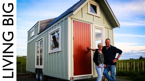 Couple Build Tiny House To Live Big In Retirement Youtube