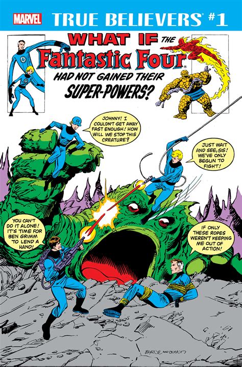 True Believers What If The Fantastic Four Had Not Gained Their Super Powers Vol 1 Marvel