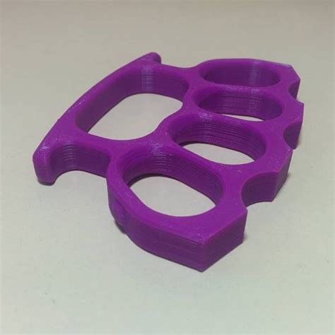 3d Printable Brass Knuckles By Ethan Quill