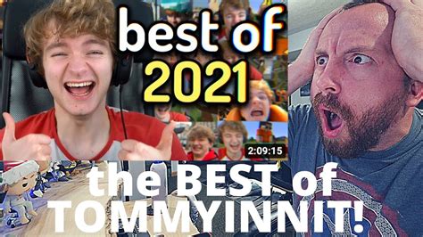 Watching The Best Of Tommyinnit 2021 First Reaction Youtube