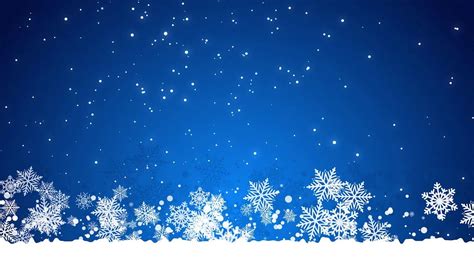 Free Video Background Loop Christmas Blue Snowing 4k Christmas