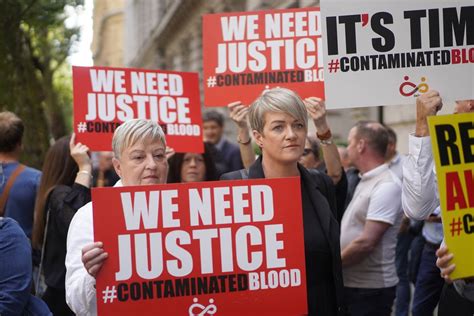 Labour And Tory Rebels Threaten Government Defeat Over Infected Blood