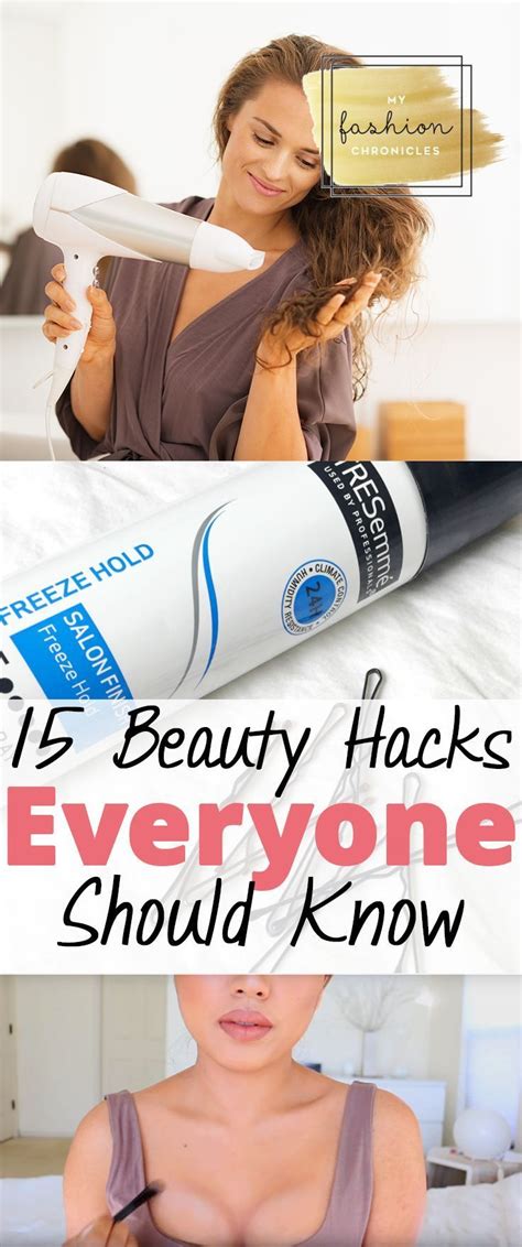 Beauty Hacks Everyone Should Know Beauty Hacks Diy Beauty Hacks