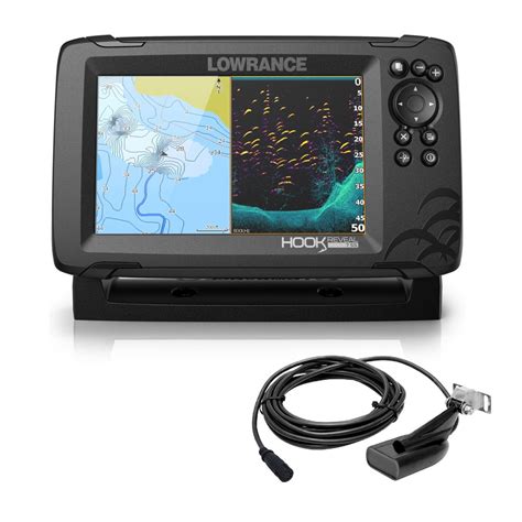 Lowrance Hook Reveal 7 83200 Hdi Chartplotter Fishfinder Combo