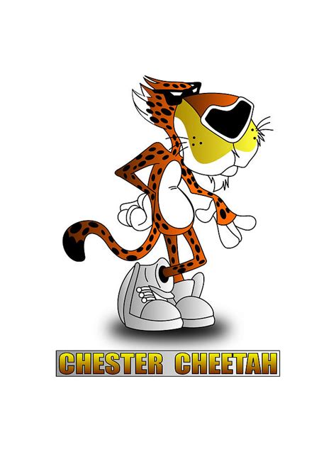 Chester Cheetah Digital Art By Brian Swanke
