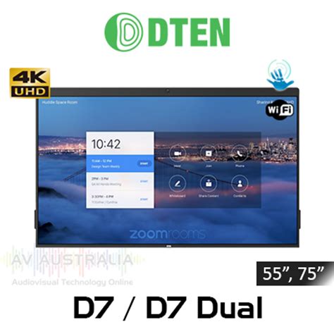 Dten D7 4k Uhd All In One Video Conferencing Interactive Touch Displays