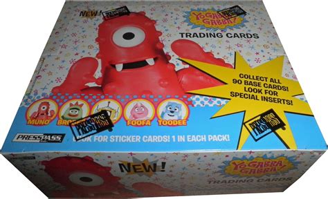 buy yo gabba gabba trading cards hobby box online at desertcartindia