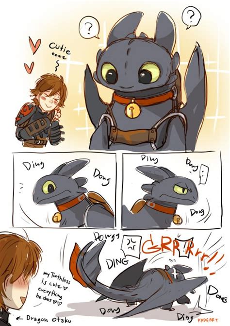 From Kadeart How To Train Your Dragon Toothless