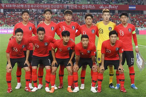 통상 국대, 국가대표, 대한민국 국가대표팀, 대한민국 국가대표 등으로 불린다. 대한민국 축구대표팀 '온두라스와 평가전'