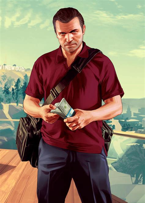 Grand Theft Auto V Art Grand Theft Auto Artwork Grand Theft Auto Games