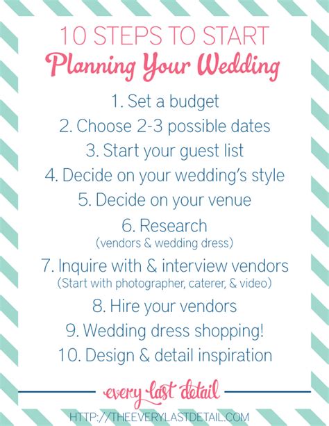 Wedding Planning Checklist Chicago Wedding Blog