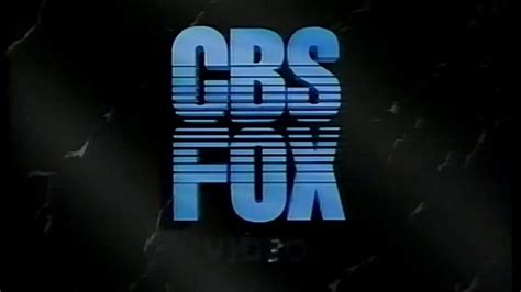 Cbs Fox Home Video Logo 60fps Youtube