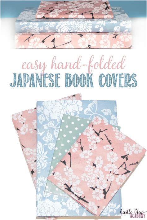 Diy Japanese Book Cover Pretty And Practical Castle View Academy