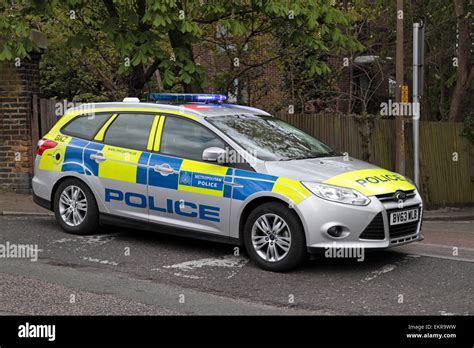 A Metropolitan Police Car Parked In London Uk Stock Photo Alamy