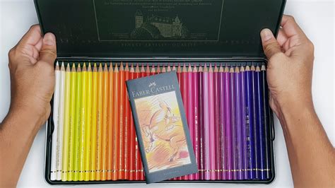 Arts Crafts And Sewing Tin Of 24 Faber Castell Polychromos Color Pencil