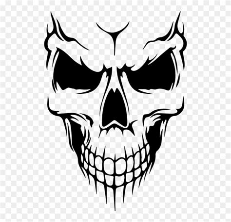 Evil Skull Png Download Skull Stickers For Bike