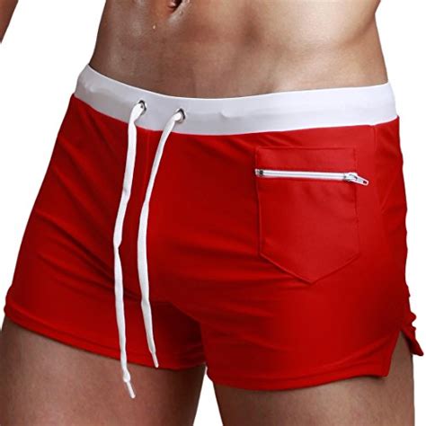 Buy Vogyal Men S Swimming Trunks Swimwear Swim Shorts With Zipper Pockets Online At Desertcartuae