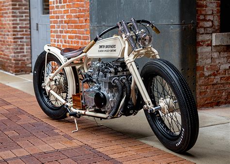 Gentleman Racer Honda Cb350f Board Tracker By Smith Brothers
