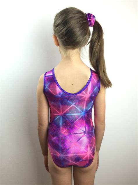 Gymnastics Leotard Sparkly Leotard Girls Leotard Pink Etsy