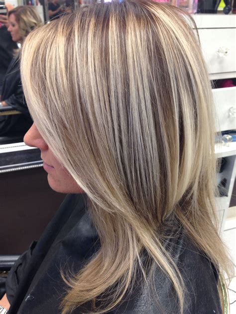 Lowlights Soft Ombre On Blonde Medium Blonde Hair Haircuts For