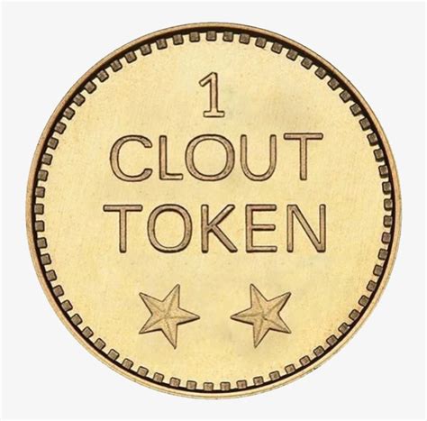 Business And Finance Clout Token Png Image Transparent Png Free