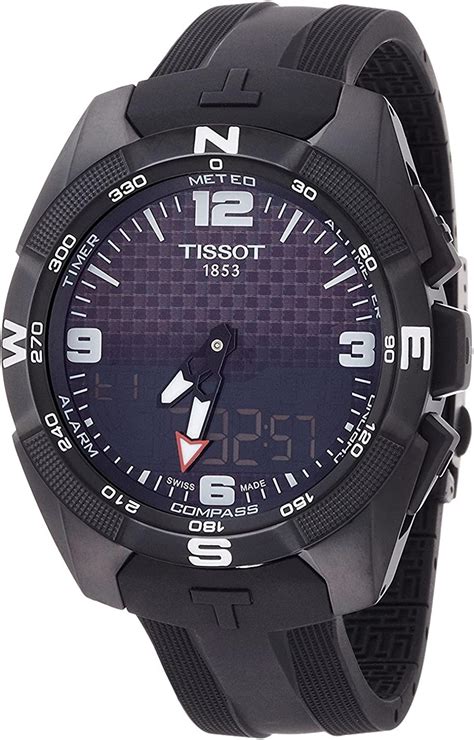 tissot® t touch expert solar men s watch t0914204705701 uk watches