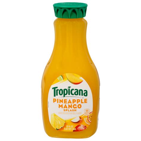 Save On Tropicana Pineapple Mango With Lime Juice Drink Order Online
