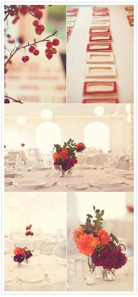 Wedding flowers and special extra touches. Autumn afternoon wedding - These flowers are quite perfect ...