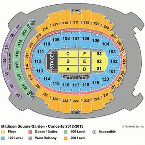 Msg Billy Joel Seating Chart Awesome Home