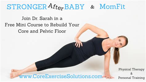 Stronger After Baby Mini Course Dr Sarah Ellis Duvall
