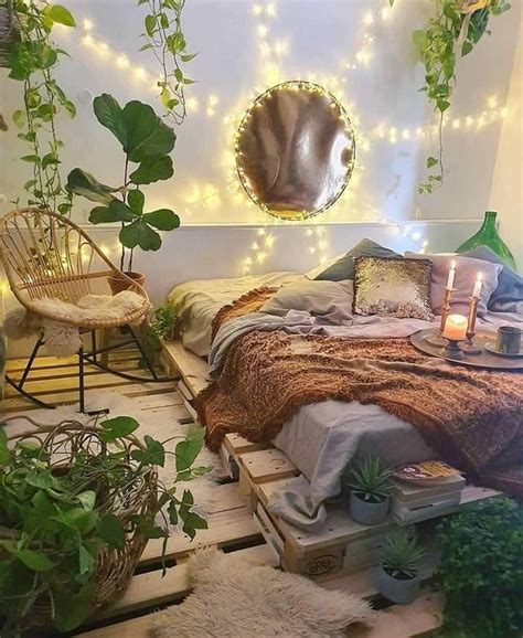 20 Aesthetic Plant Themed Bedroom