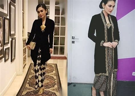 25 Model Kebaya Kartini Modern Dengan Modifikasi Paling Anggun