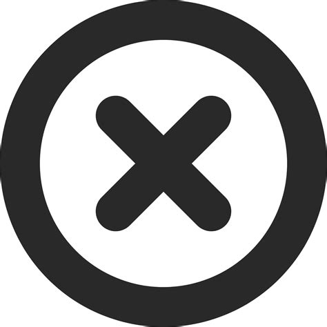 Sign Times Circle Icon Download For Free Iconduck