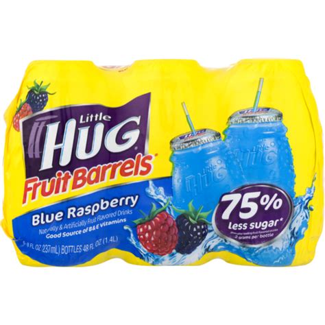 Little Hug Fruit Barrels Blue Raspberry 8 Fl Oz Instacart