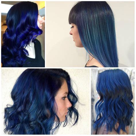 Win Your Hairs Adorning Stares By Coloring Them Blue Hairstyles For Women