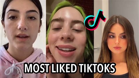 top 50 most liked tiktoks of all time february 2021