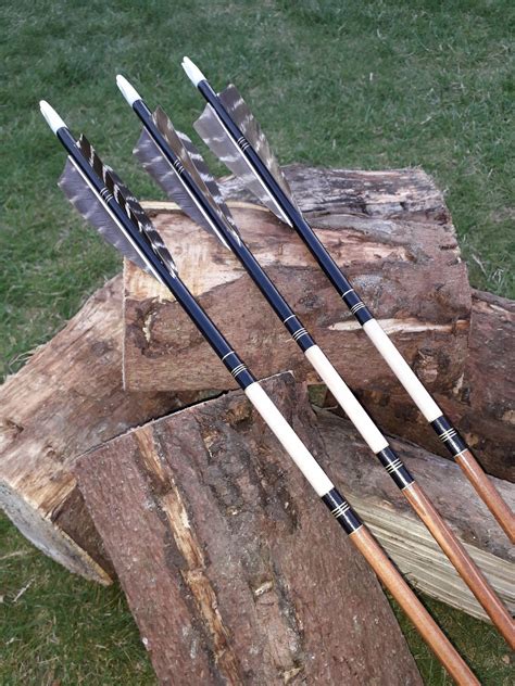 Traditional Hand Crested Custom Arrows Made To Order Features Include