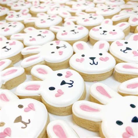 50 Incredibly Charming Easter Cookies Which Are Bunny Shaped Recipe