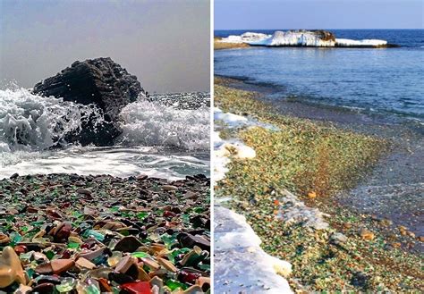 mybestplace ussuri bay the most beautiful glass beach in the world