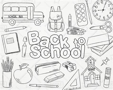 School Vector Back To School Clipart Pencil Clipart Art Clipart Art
