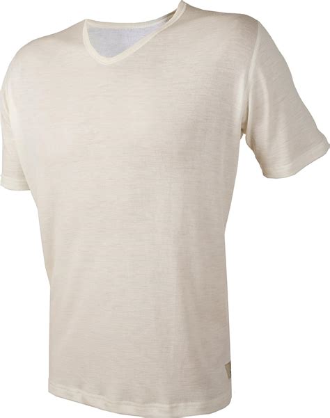 White Merino T Shirt Knitted Merino Travel T Shirt White Venzero