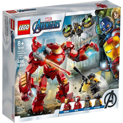 Lego Super Heroes Iron Man Hulkbuster Vs Aim Agent Toy Brands L Z