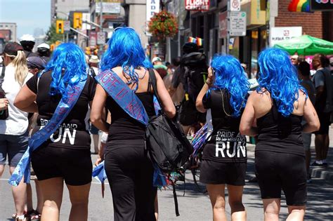 Celebrities Celebrity Sexy Dyke March Pride Parade Celebrating Pride In Toronto