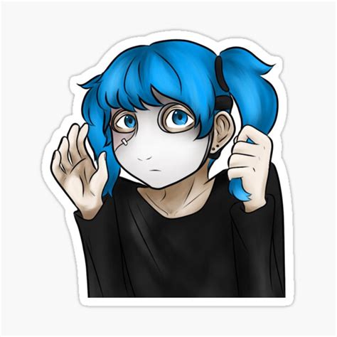 Sally Face Sticker For Sale By Cnufatcakes Redbubble
